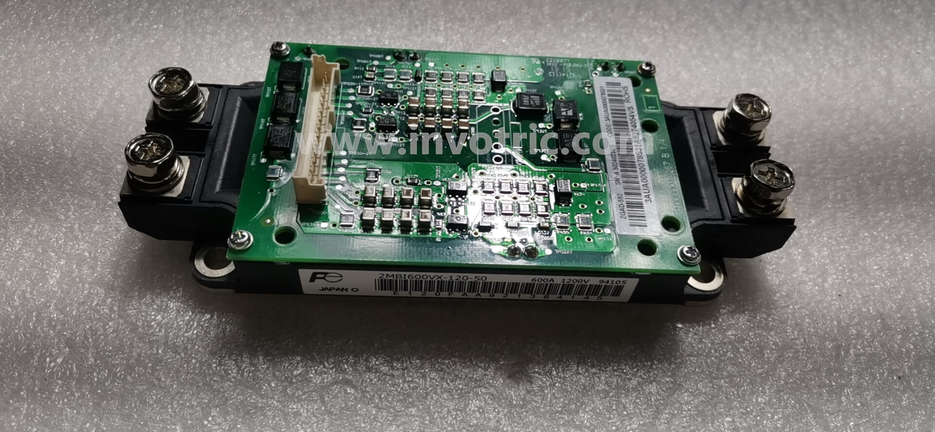 2MBI600VX-120-50 with ZGAD-592 board