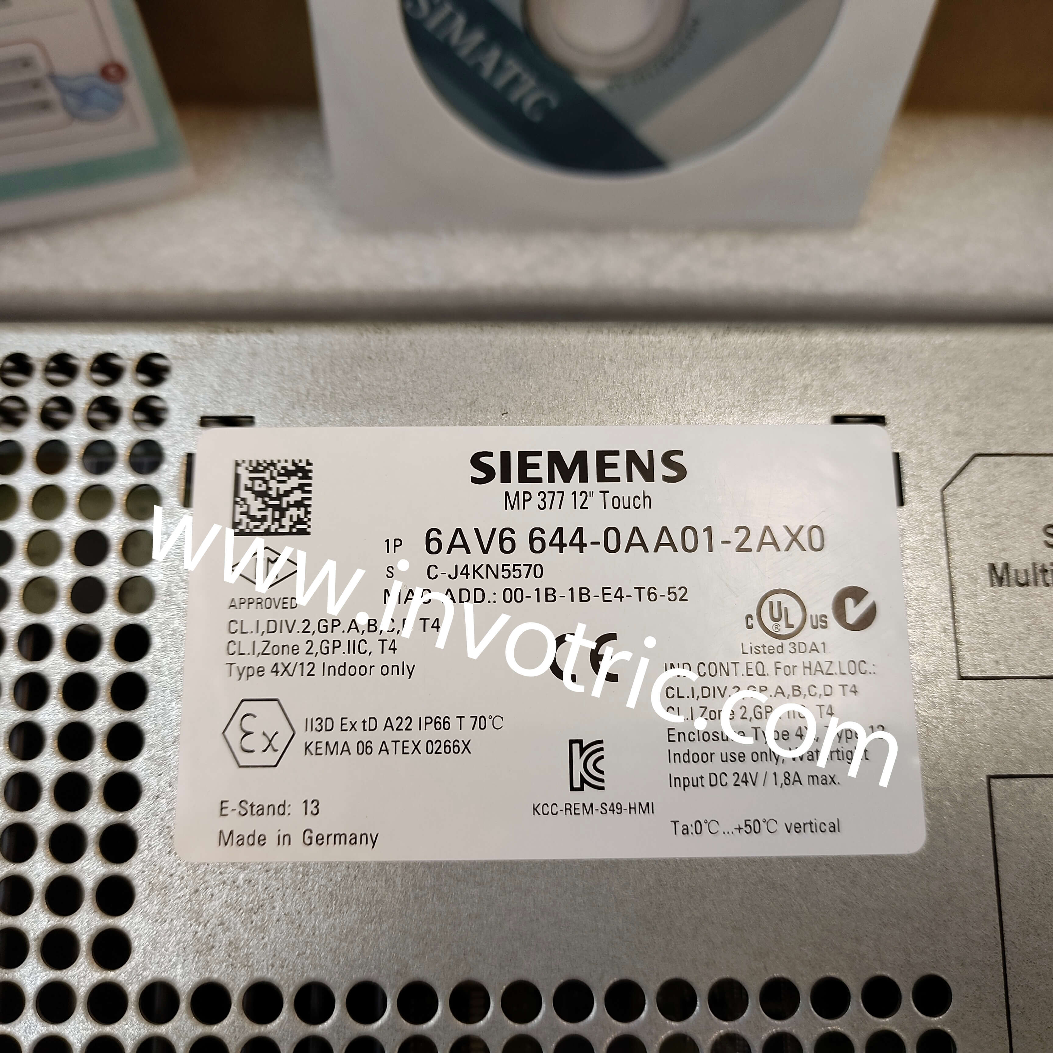 MP377-12 6AV6644-0AA01 6AV6644-0AA01-2AX0 SIEMENS-1